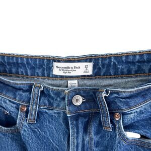 Abercrombie & Fitch High Rise Women's Jeans - Blue Denim